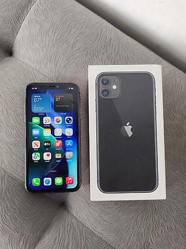 Apple iPhone: IPhone 11, 128 GB, Qara, Zəmanət, Kredit, Simsiz şarj — 2