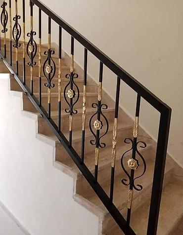 Изготовление перил: Изготовление перил Материал: Кованное железо, Наружные, Бесплатный замер — 158