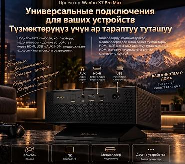 Бытовая техника: Проектор Xiaomi Wanbo X7 PRO MAX Global превращает гостиную в домашний — 2