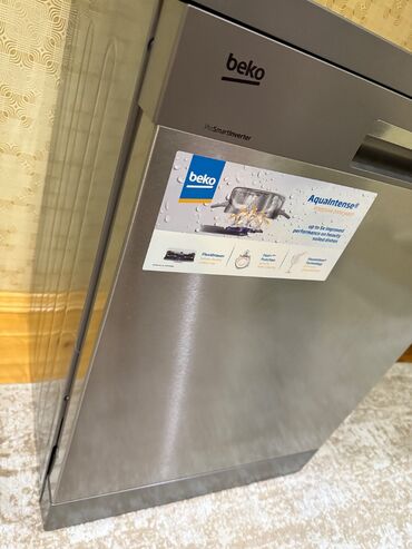 Qabyuyan maşınlar: Qabyuyan maşın Beko, Tam qabaritli (60 sm.), Quraşdırılan, İşlənmiş — 6