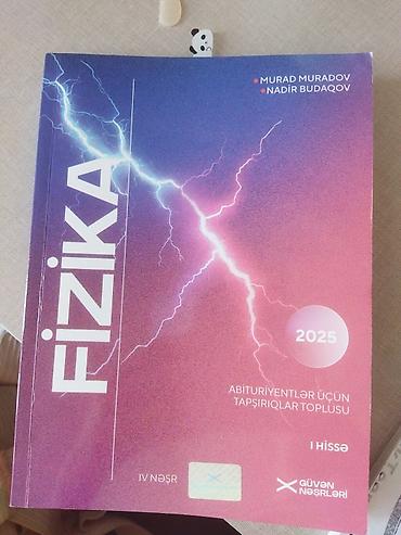 Fizika güvən 1 ci hissə 2025 ci il. Təzədir heç bir cırığı yoxdur lalafo.az -da Fizika güvən 1 ci hissə 2025 ci il. Təzədir heç bir cırığı yoxdur