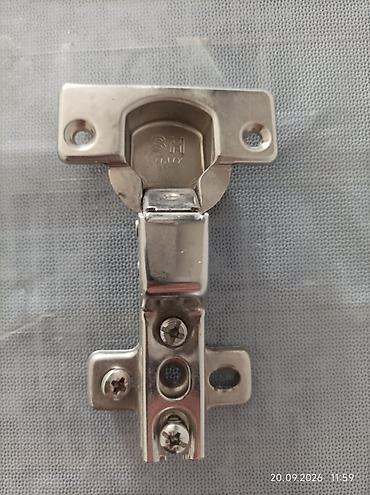 петли для мебели: Гидравлическая мебельная петля (Hydraulic Bumper Hinge) BIFEBU - Тип — 1