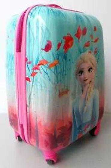 Rančevi, torbe i koferi: Dečji kofer na točkiće – Disney Frozen (Elsa) - Tvrda školjka sa — 11
