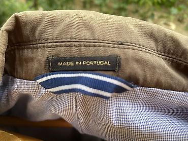 Курткалар: Эркектердин курткасы, XL, Massimo Dutti, Колдонулган, түсү - Күрөң, Акысыз жеткирүү, Өзү алып кетүү — 2