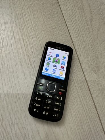 Nokia: Nokia C5, Б/у, < 2 ГБ, цвет - Черный, 1 SIM