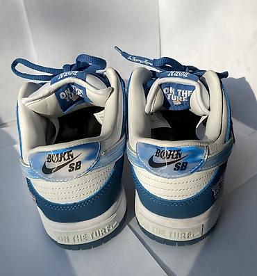 туфли 40: Мужские кроссовки, 41, Nike, Б/у, цвет - Синий — 3
