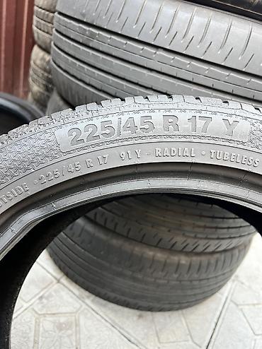 шина газ: Шины 225 / 45 / R 17, Лето, Б/у, Пара, Германия, Barum — 4