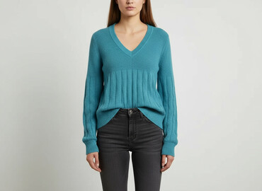 szmaragdowy sweter: Stile Benetton, Sweter damski, rozmiar M