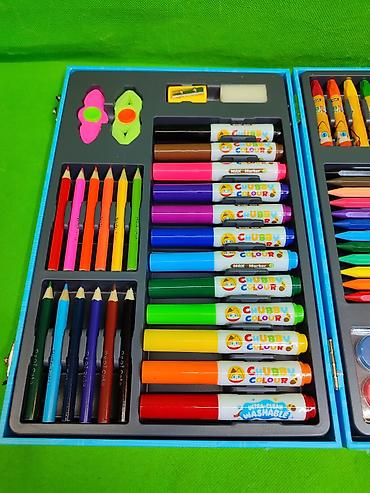 Игрушки: Рисование детский набор для творчества🖼️ Комплектация товара: 12 — 3