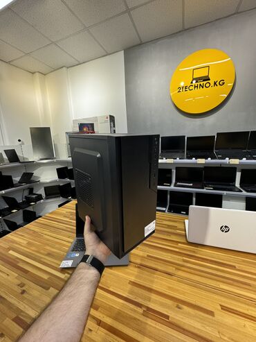 компьютер для офиса: Компьютер, ядер - 12, ОЗУ 8 ГБ, Для несложных задач, Новый, Intel Core i3, SSD