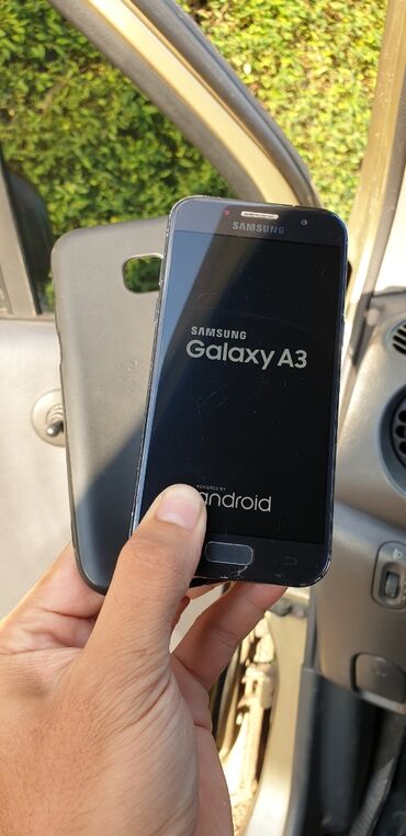Samsung Galaxy A3 2017 | 16 ГБ цвет - Черный | Гарантия, Сенсорный, Отпечаток пальца