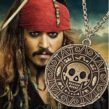 Sport i hobi: Pirati sa Kariba ogrlica - Novo Potpuno nove oglice Iz filma pirati sa