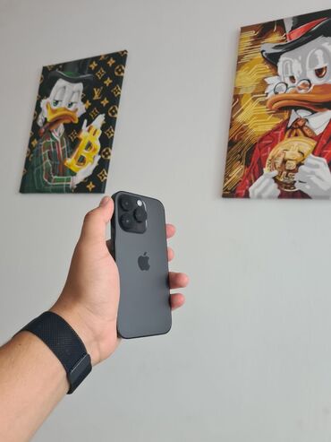 макбук эйр 2017 цена: IPhone 14 Pro, Колдонулган, 128 ГБ, Black Titanium, Заряддоочу түзүлүш, Коргоочу айнек, Каптама, 85 %