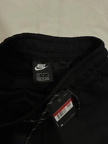nike tech flecee: Мужские брюки, L, Nike, Новый, цвет - Черный, Самовывоз — 2