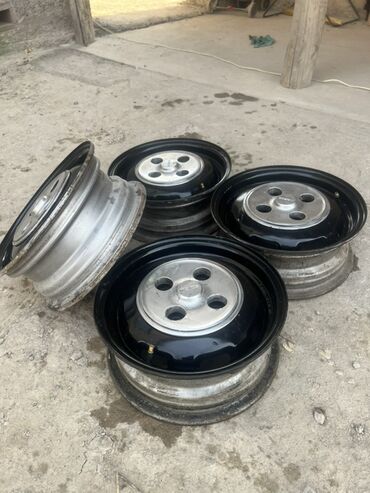 Диски: Железные Диски R 13 Комплект, отверстий - 4, Б/у — 5