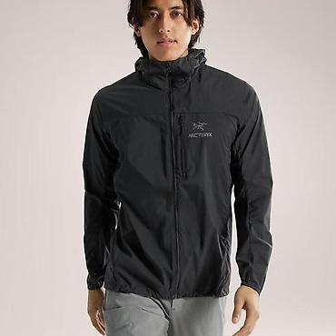 Сырт кийим: Мужская ветровка Arc’teryx (чёрная) - Лёгкая и компактная — 4
