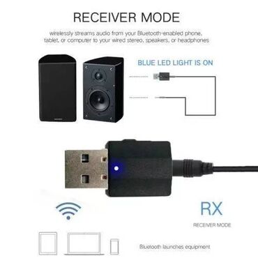 Pojačala i prijemnici: Bluetooth V5.0 USB Wireless Receiver Transmitters Audio Music — 9