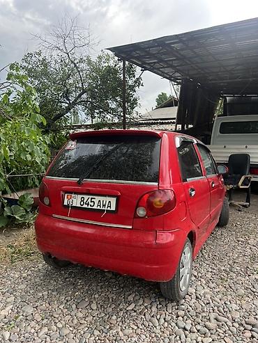 Унаа: Daewoo Matiz: 2001 г., 0.8 л, Автомат, Бензин, Хетчбек — 6