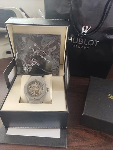 bahalı saatlar: Yeni, Qol saatı, Hublot, rəng - Boz — 1