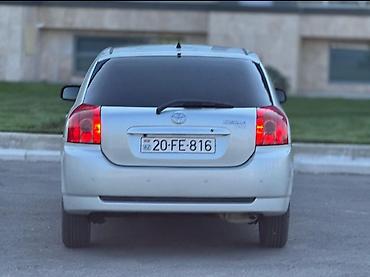 spoiller: Toyota Corolla: 1.4 l | 2006 il Hetçbek — 2