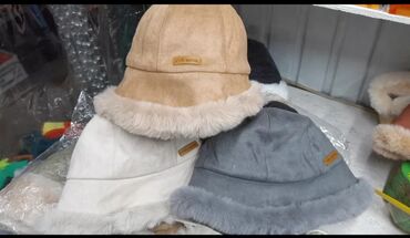 Шапки: Шапка, С ушками, Шерсть, Зима, С ушками, С шарфом, С помпоном — 15