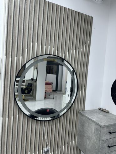 divar kağizi: Gözəllik salonu üçün avadanlıqlar və interyer elementləri - Dairəvi