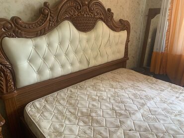 Asılqanlar: Təknəfərlik çarpayı, Dolab, Termo, 2 tumba, Azərbaycan, İşlənmiş