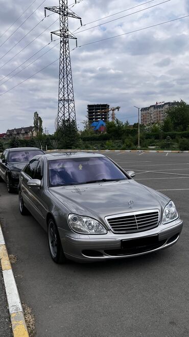 s class w220: Mercedes-Benz S-Class: 2002 г., 5 л, Автомат, Бензин, Седан
