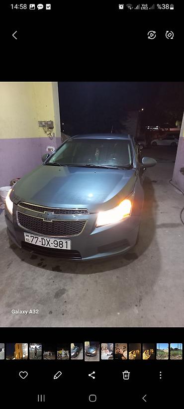 07 2012: Chevrolet Cruze: 1.4 l | 2012 il 4 km Hetçbek — 3