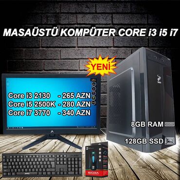 origimo opad 5: Masaüstü Kompüterlər “G2030 / CORE i3 / CORE i5 / CORE i7” ⭐19 inch