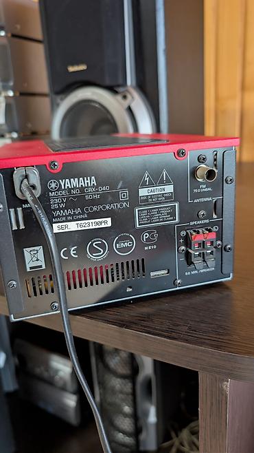 attack shark l80: Yamaha Səsgücləndirici,cd,ipod touch,aux va usb dəstəkləyir.6 om — 3