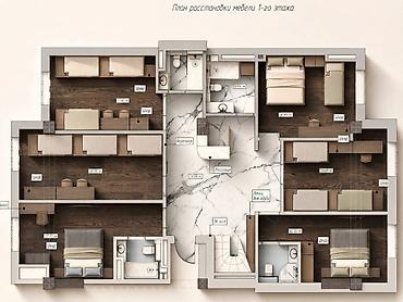рыночная стоимость: 6 комнат, 300 м², Резиденция, 13 этаж, Евроремонт — 3