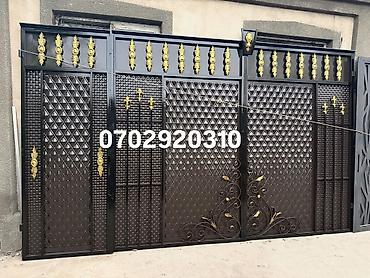 Распашные ворота: Металлические ворота и калитки под заказ - Изготовление распашных и — 16