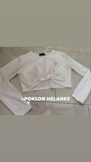 ženske majice tommy hilfiger: S (EU 36), M (EU 38), color - White