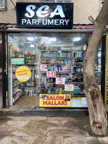 parfumeriya biznesi: Hazir biznes satilir parfumeriya ve salon mallari 6/7 ildi felaiyet
