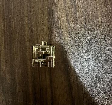 keycap: Məhsul: Kinder joy Minecraft Təsvir: - Şəffaf korpuslu, kvadrat — 1