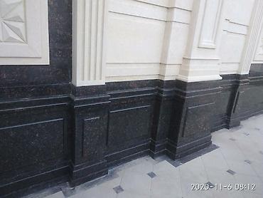 Фасадные плиты Сары-Таш (Травертин): Сары таш Сары таш толко оптом 15 $ Натуральный Гранит Ангола, Серый — 25