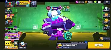 Aksesuarlar: Brawl Stars hesabı – yüksək səviyyəli, tam dolu - Kupa yolu: 65.556 — 3
