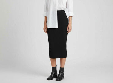 spódnice prążek: H&M, Women`s skirt, size M