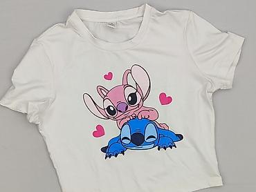 bluzki stich: Stitch, T-shirt damski, rozmiar S — 4
