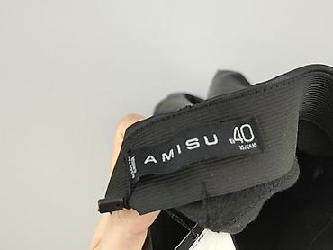 dresy amisu: Amisu, Legginsy Ze skóry ekologicznej damskie, rozmiar L — 4