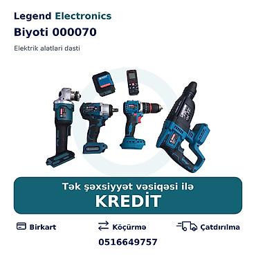 masa ustu drel: Elanın başlığı: Elektrik alətlər dəsti Biyoti 000070 Elan mətni — 1