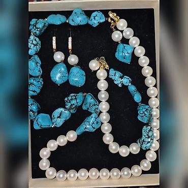 mirvari satışı: Tebii Firuze mirvari desti .baha alinib 150 manata alinib satilir 50 — 1