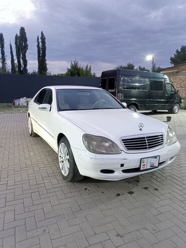 машына мерс: Mercedes-Benz S-Class: 2002 г., 4.3 л, Типтроник, Бензин, Седан