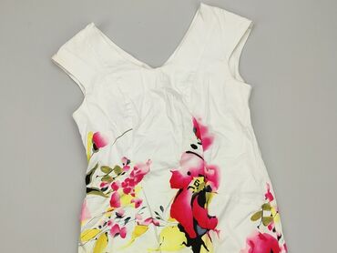 biała sukienki elegancka: Sukienka, M, stan - Dobry