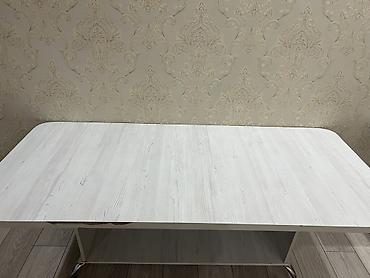 fire maple: Двуспальная кровать с мягким изголовьем + матрас и белый журнальный — 3