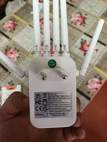 ipad min 5: Wi‑Fi Gücləndirici + Dual Band USB Wi‑Fi Adapter dəsti Wi‑Fi Repeater — 1