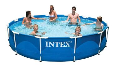 водный танк: Бассейн каркасный INTEX 28210 - это идеальный выбор для вашего летнего