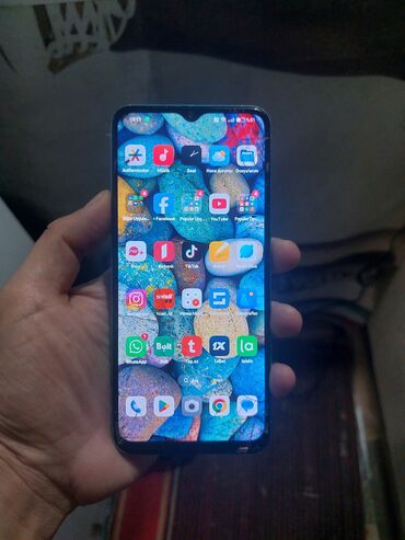 Кольца: Oppo A57s, 128 ГБ, цвет - Синий, Отпечаток пальца