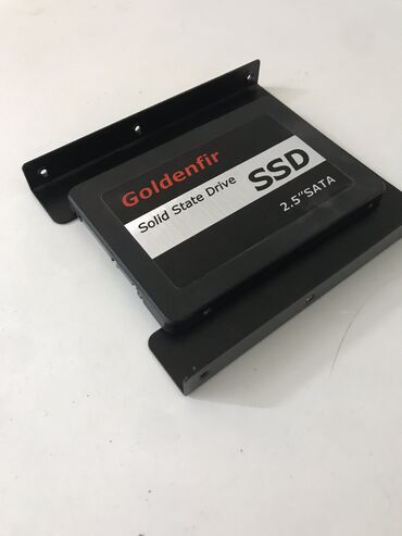 Жесткие диски, переносные винчестеры: Салазка SSD/HDD 2.5” в отсек 3.5” металическая